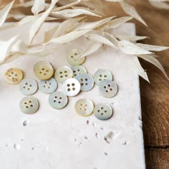 bouton nacre 10 mm