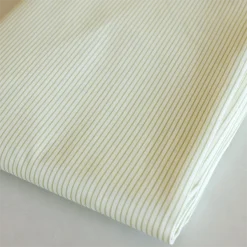 satin de coton rayures