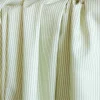 coton rayures vertes