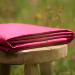 gabardine fuschia bis bleu macaron