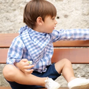 foulard vichy garçon