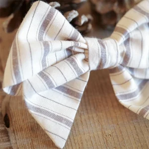 barrette noeud fille