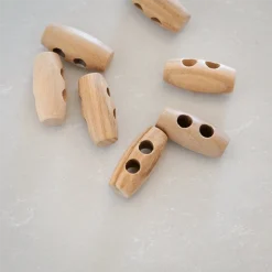 bouton buchette bois 22 mm