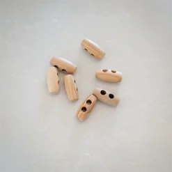 bouton buchette bois