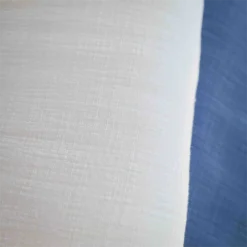 double gaze slub blanc cassé