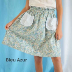 Kit jupe réversible version Bleu Azur