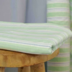 rayures vertes et bleues