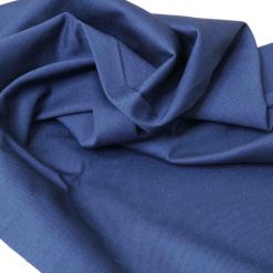 Alternative view of Coupon gabardine coton bio - Marine - 40 cm