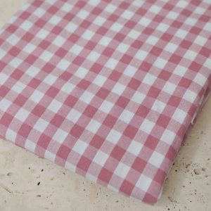 Accueil 37 coupon vichy vieux rose