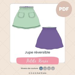 patron jupe fille