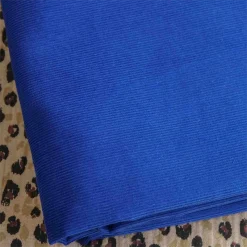 velours milleraie cobalt