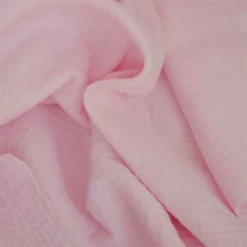Double gaze rose poudré