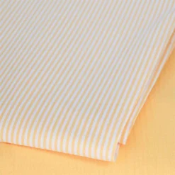 tissu rayé jaune
