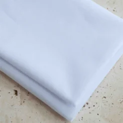 entoilage coton tissé blanc